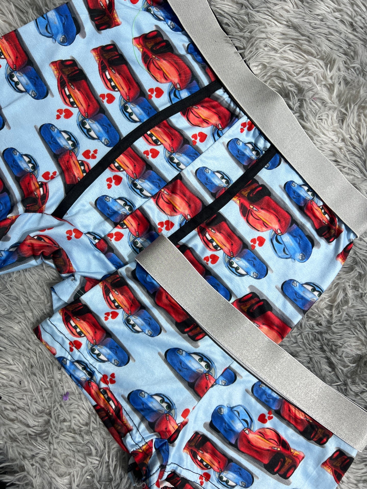 mcqueen azul duo de boxer XL