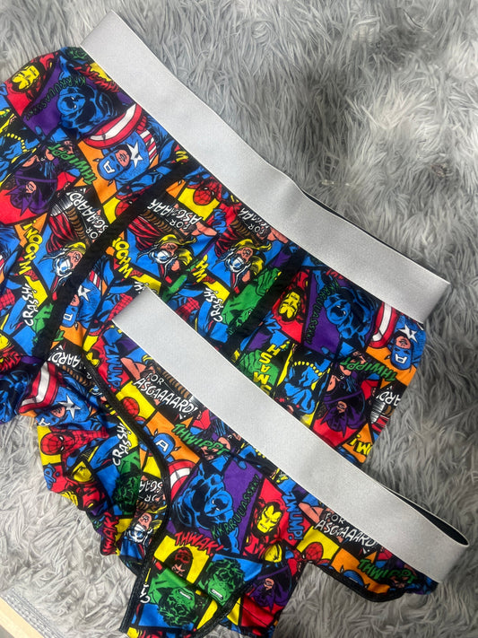 marvel cómics 80s dúo de tanga XL