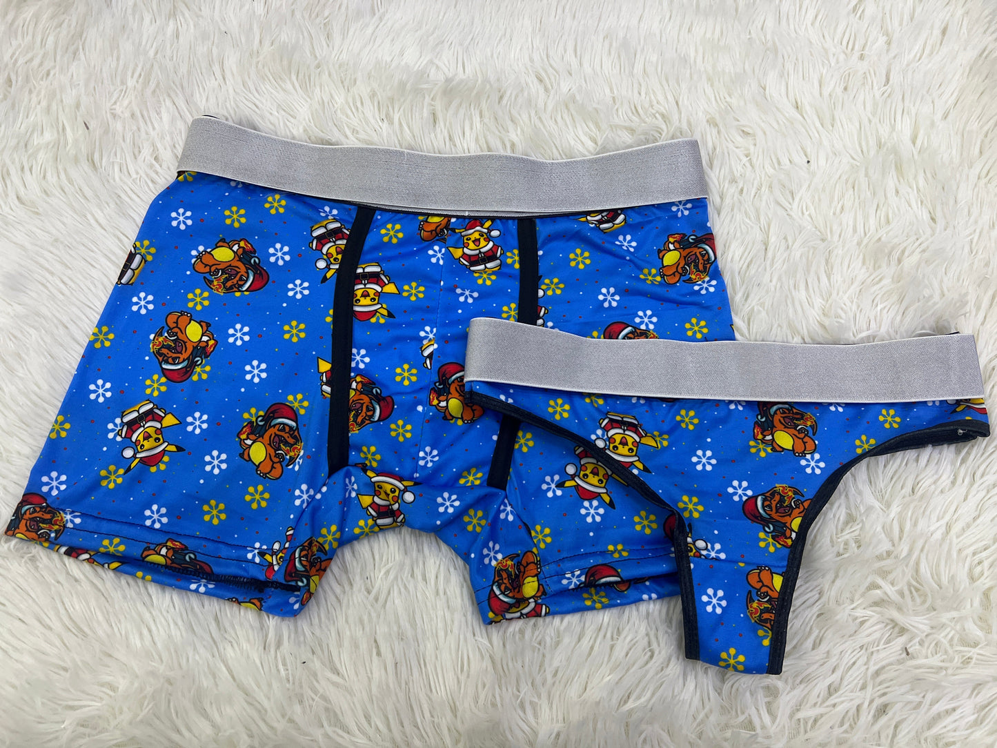 Pikachu Charizard Rojo duo unitalla con tanga