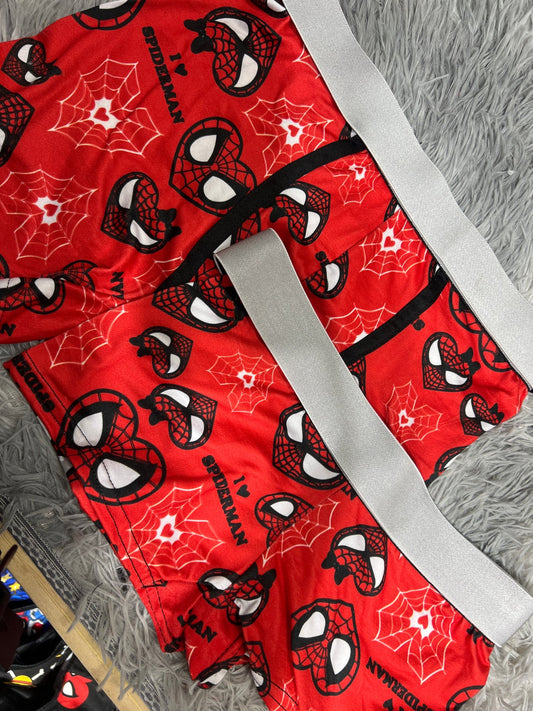 spiderman corazones boxer con boxer unitalla