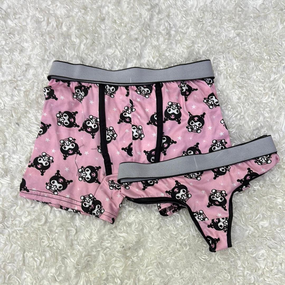 Kuromi baby Matching couples underwear set - Fundies