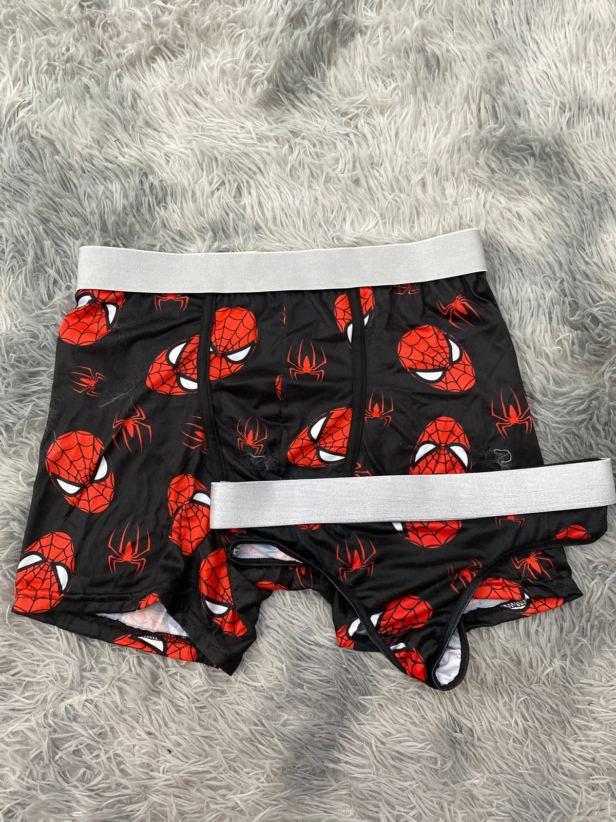 Spider man y arañas rojas Duo Unitalla Con Tanga