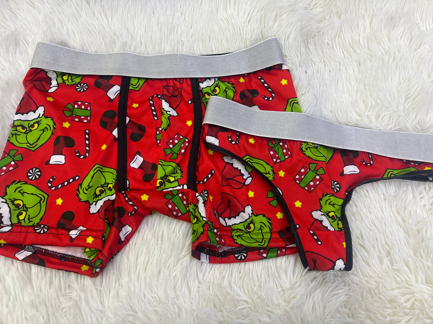 Grinch Red duo unitalla con tanga