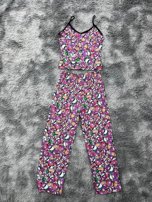 My Melody Con Comida Blusa Con Pantalón Pijama De Dama