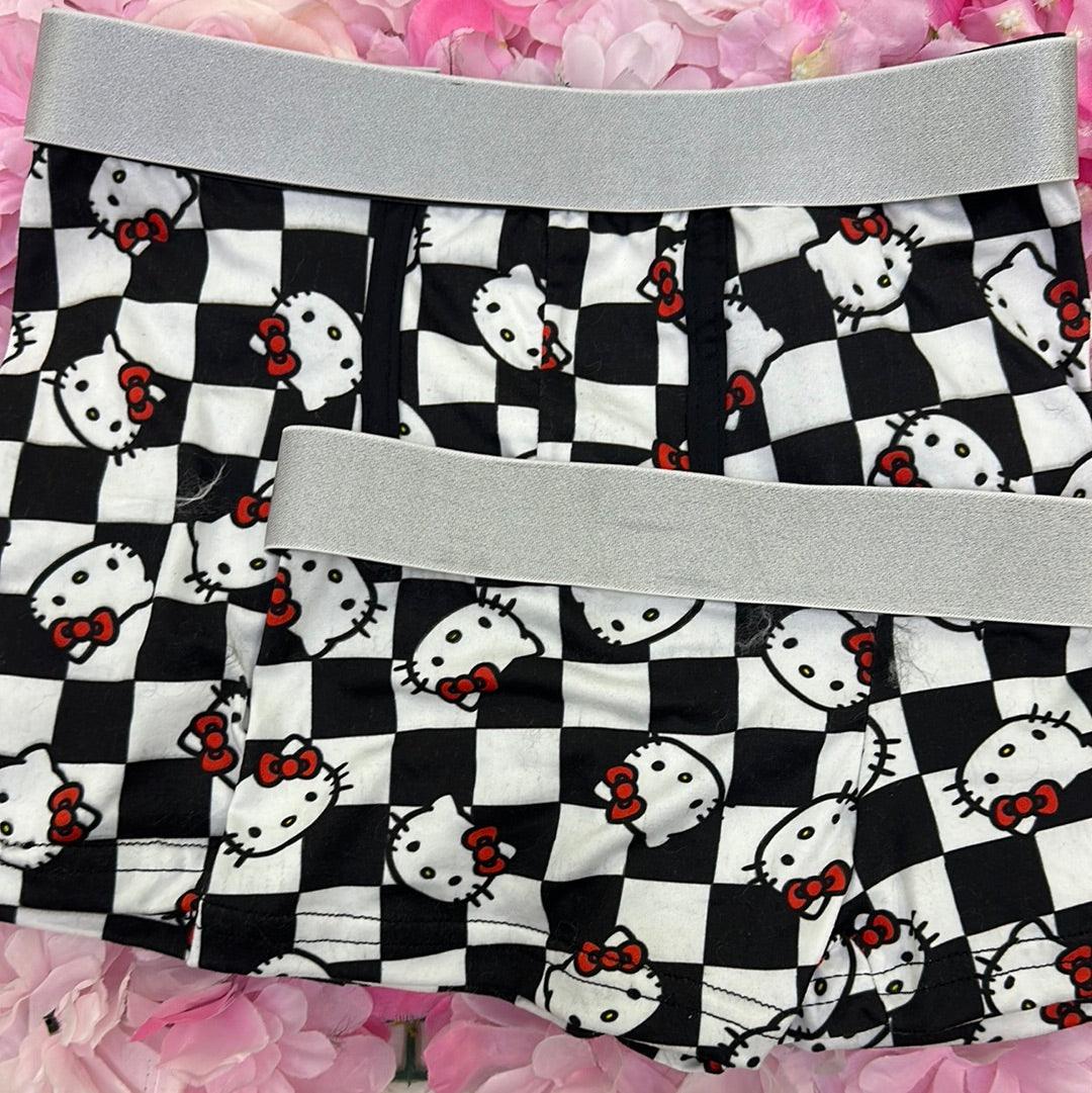 Hello kitty chess matching couples boxer underwear - Fundies