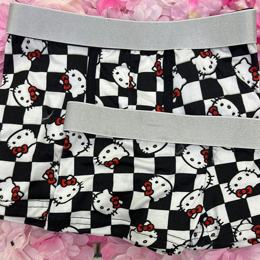 Hello kitty chess matching couples boxer underwear - Fundies