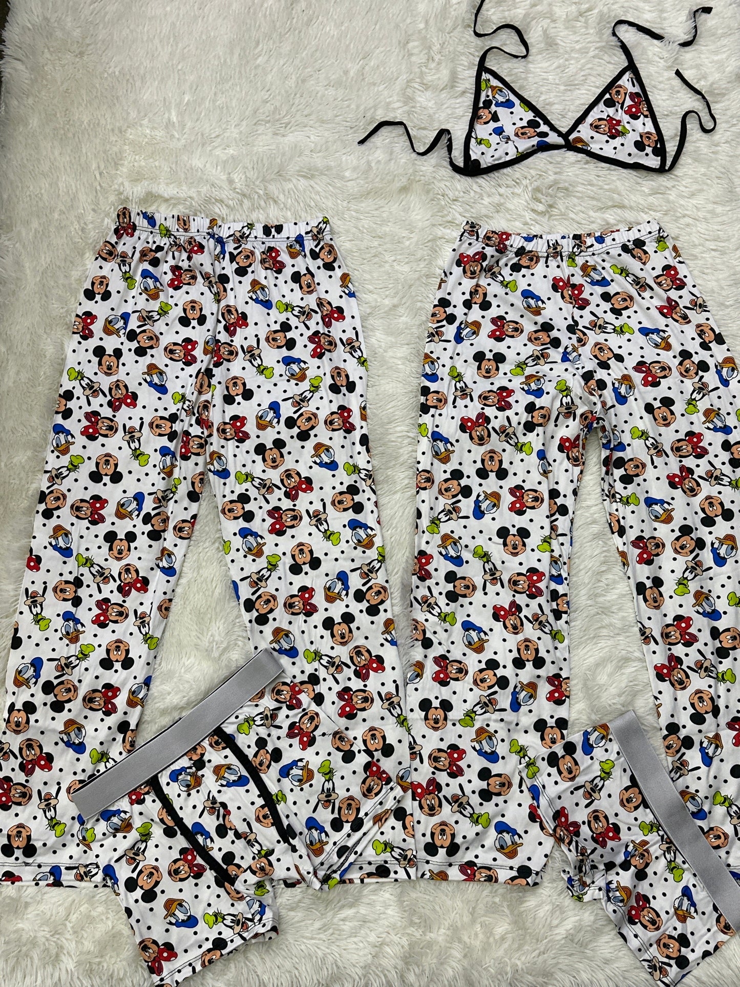 Mickey Mouse Multicolor Duo de pijama 5 piezas