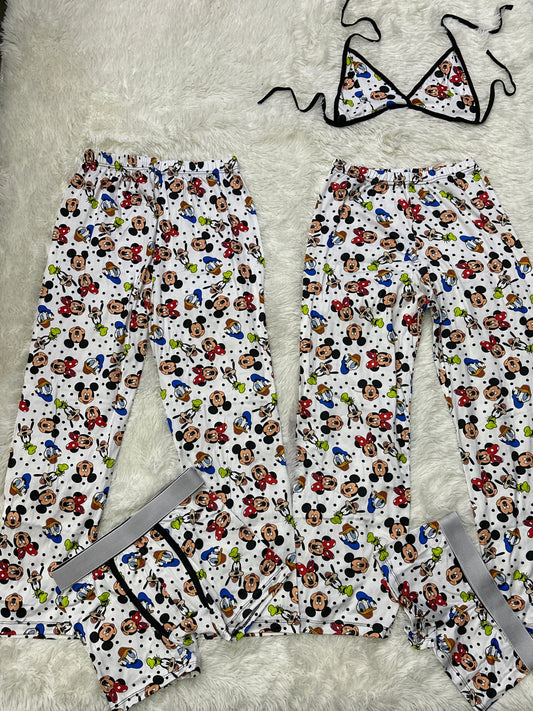 Mickey Mouse Multicolor Duo de pijama 5 piezas