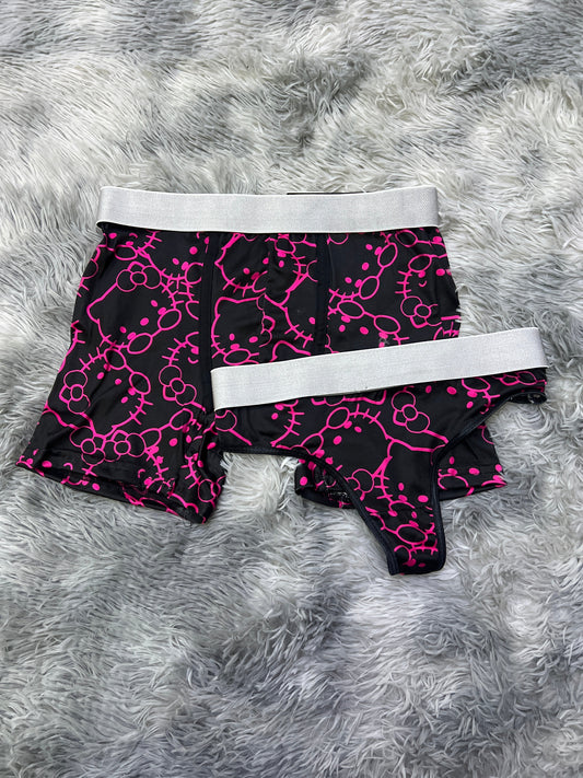 Hello Kitty Pink duo unitalla con tanga