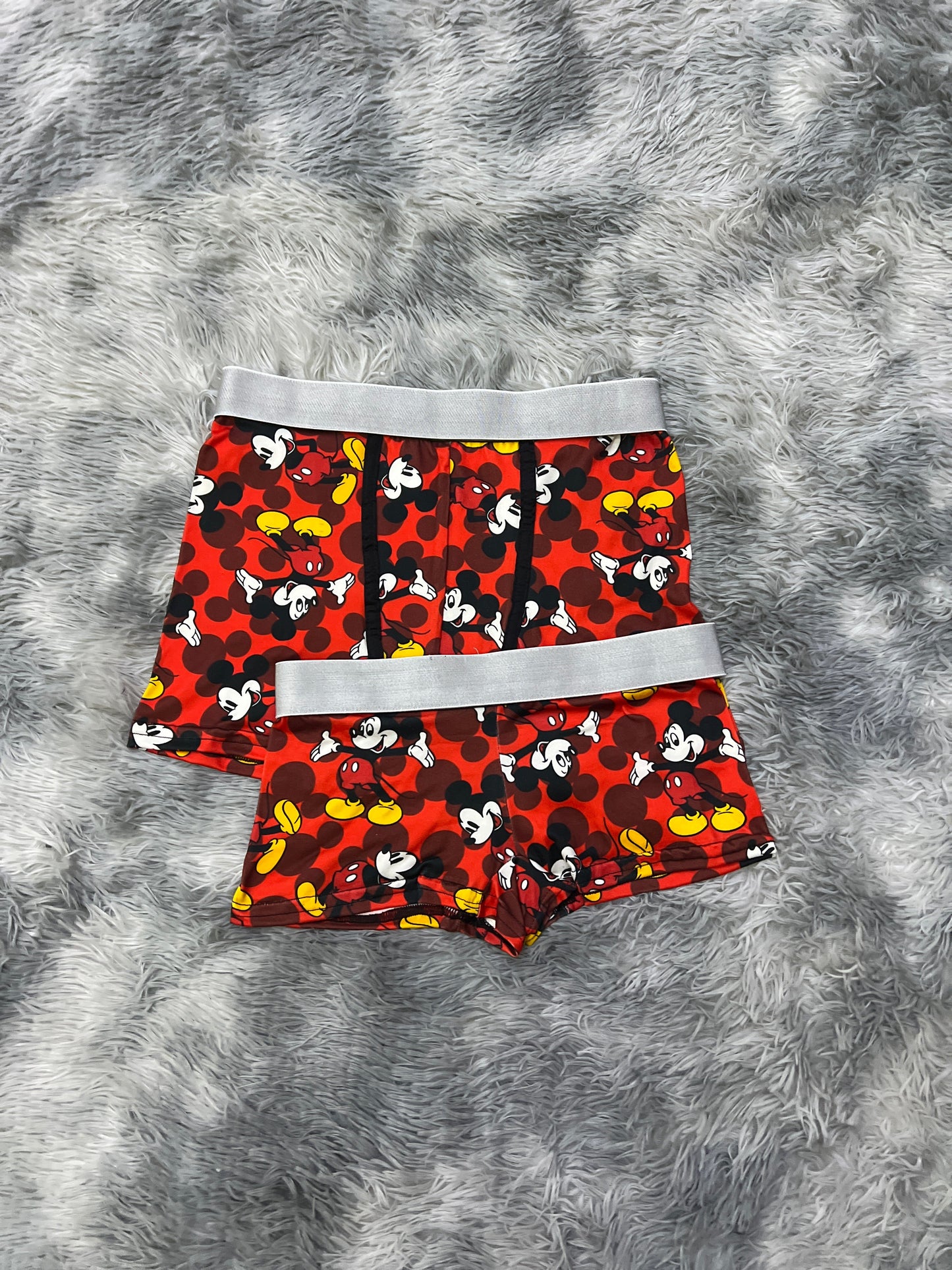 Mickey Mouse Rojo Duo Unitalla Con boxer.