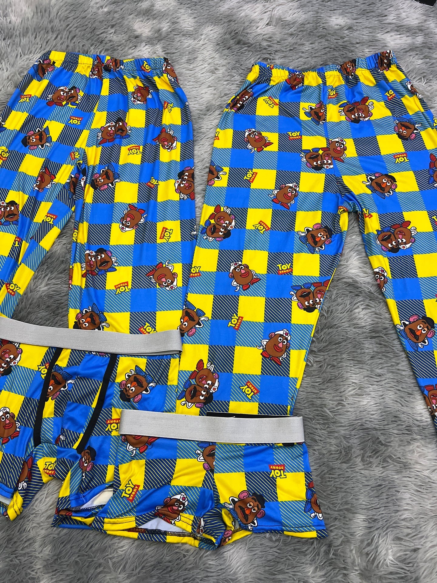 señor y señora cara de papa pijama 5 piezas