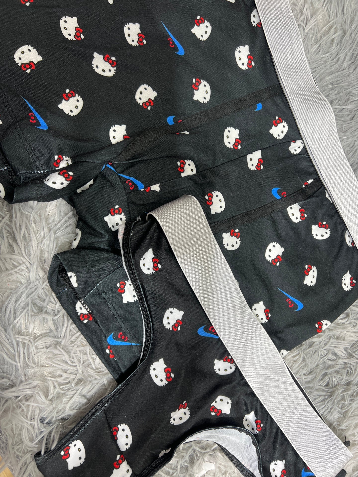 hello kitty nike dúo boxer con tanga unitalla xl