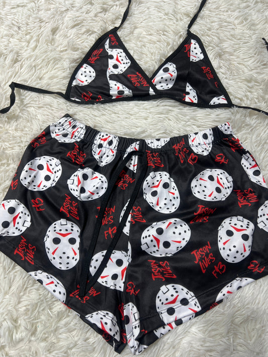 Jason Top Con Short Unitalla De Brush