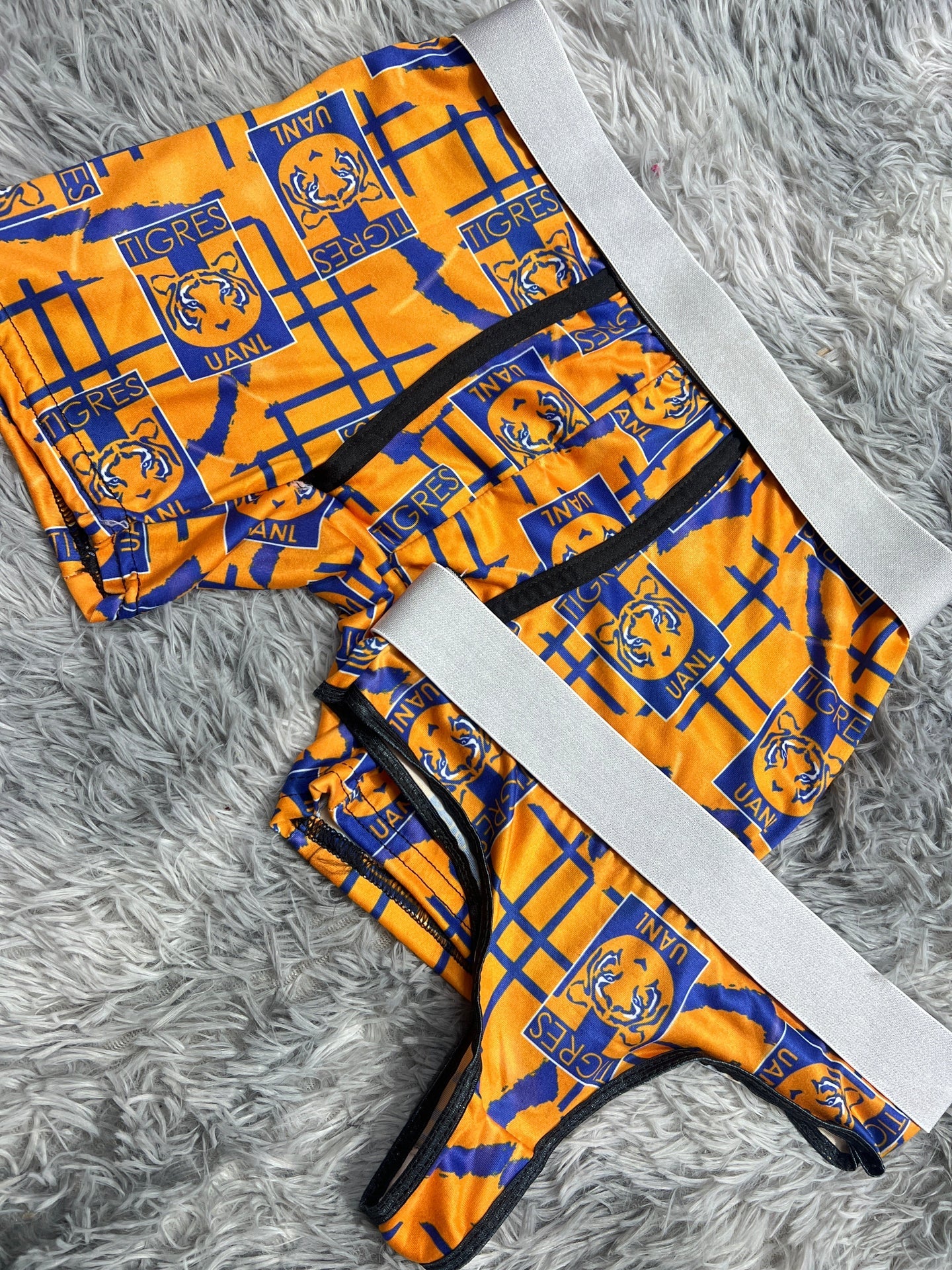 Equipo Tigres duo Unitalla con tanga xl