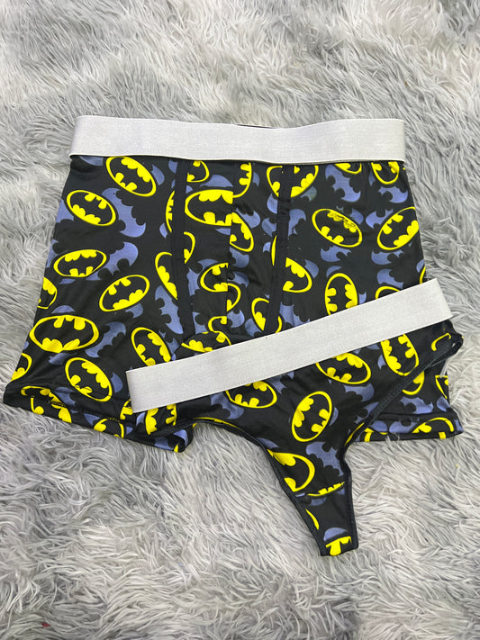 Batman Negro duo unitalla con tanga
