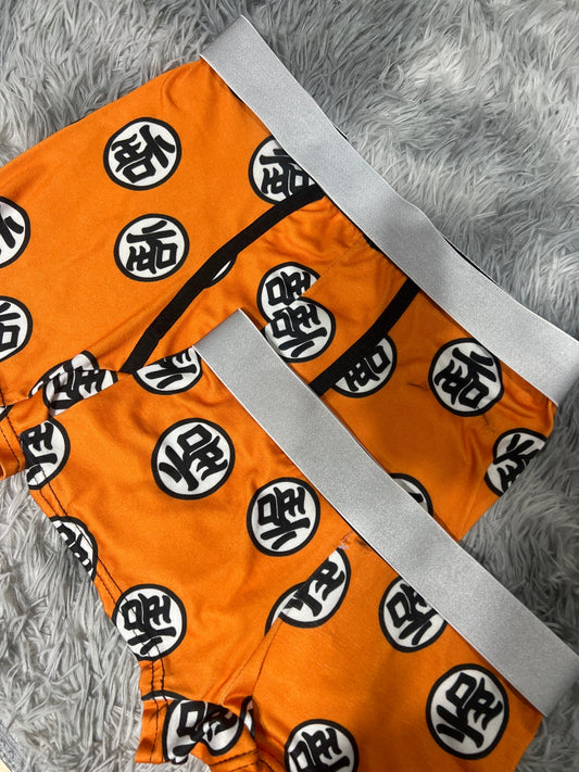 dragon ball escuela dúo con boxer XL