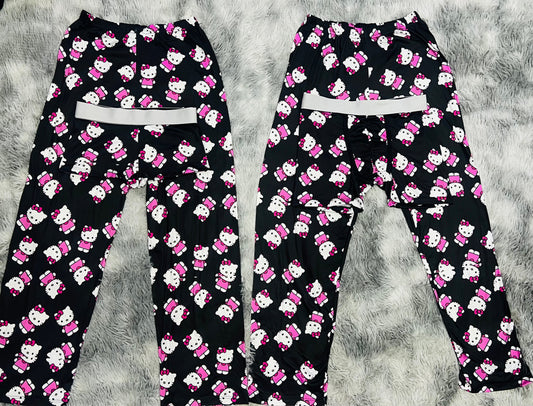 Hello Kitty Negro Duo Unitalla De 5 Piezas