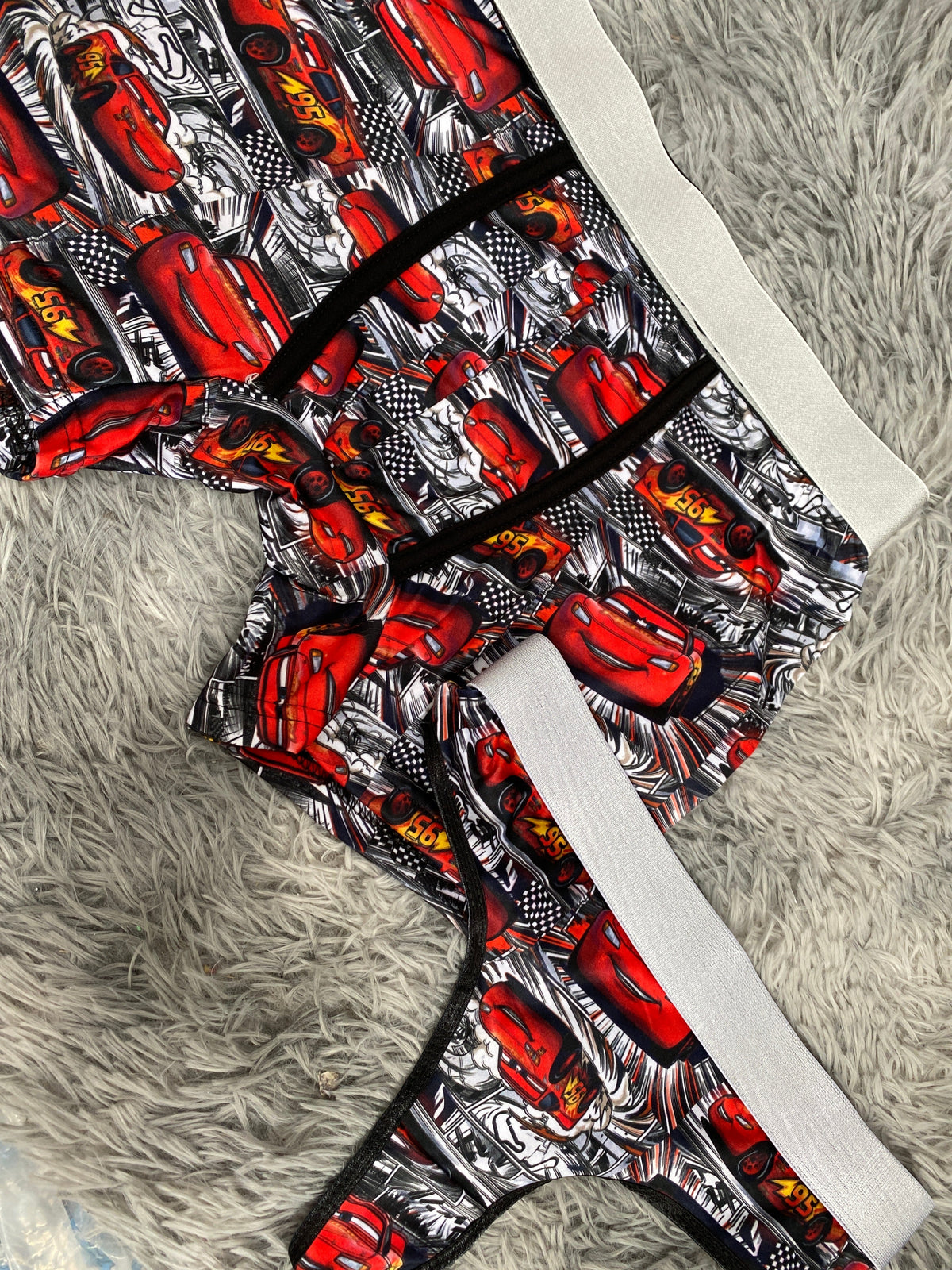 Mcqueen comic Duo Unitalla Con Tanga