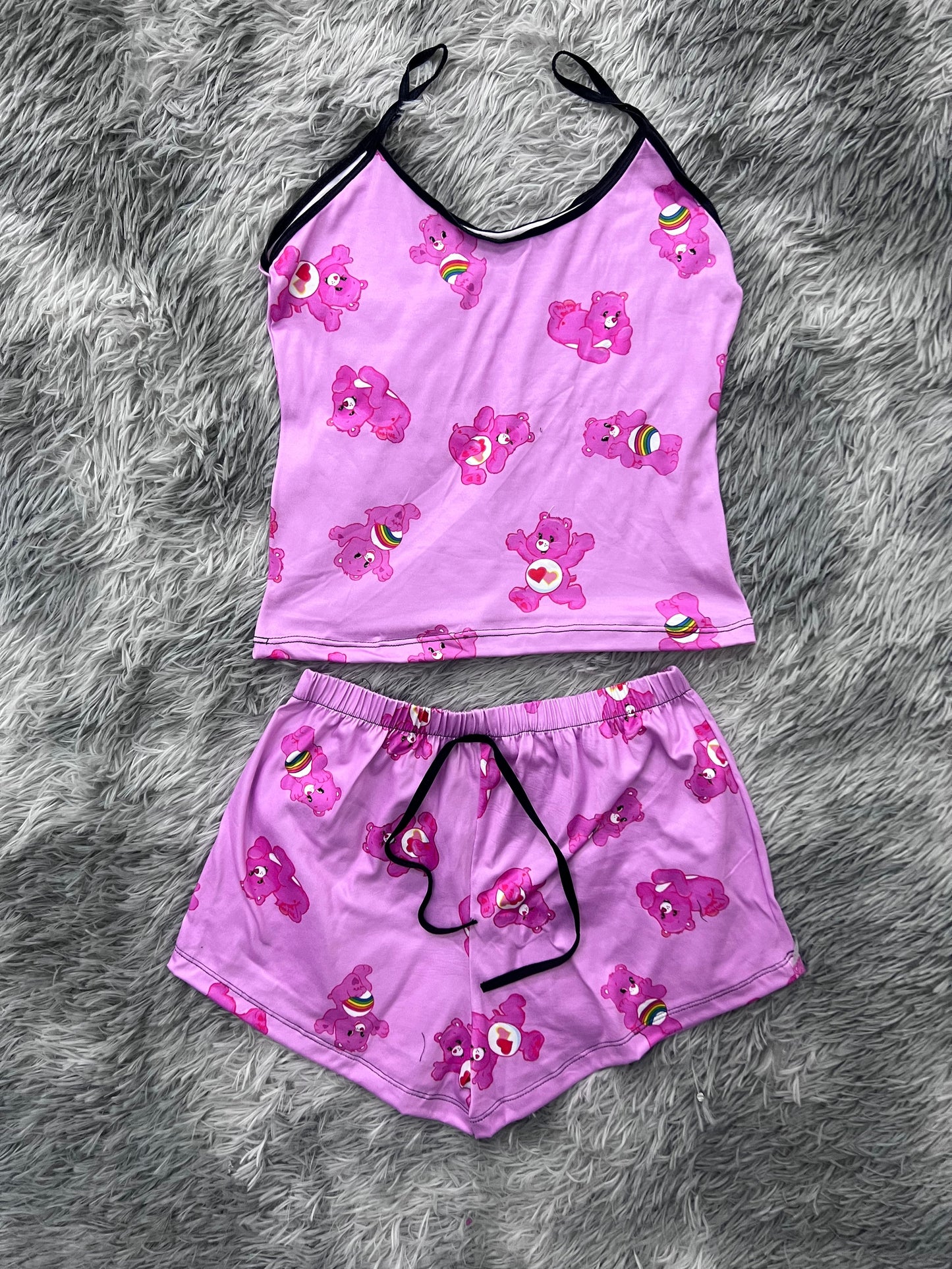 ositos cariñosito arcoíris blusa con short unitalla de brush