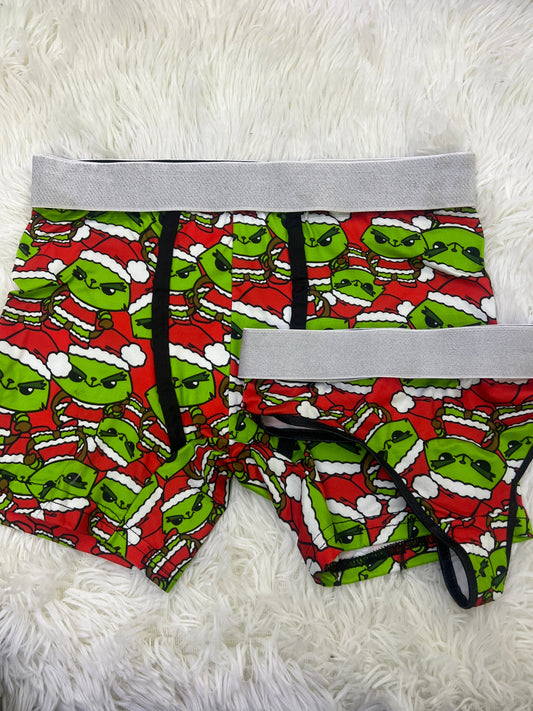 Grinch Green duo unitalla con tanga