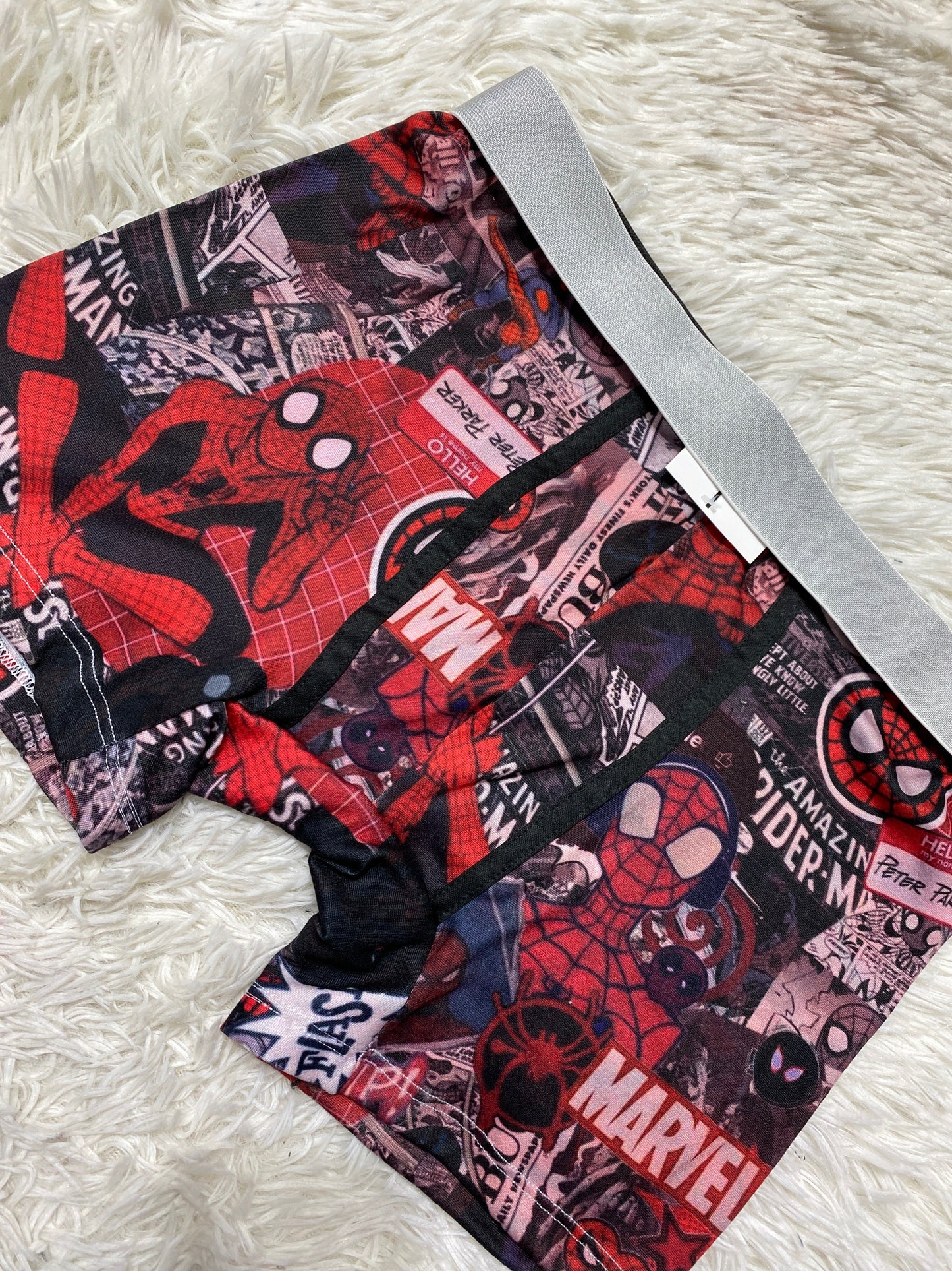 Boxer de caballero spider man comic