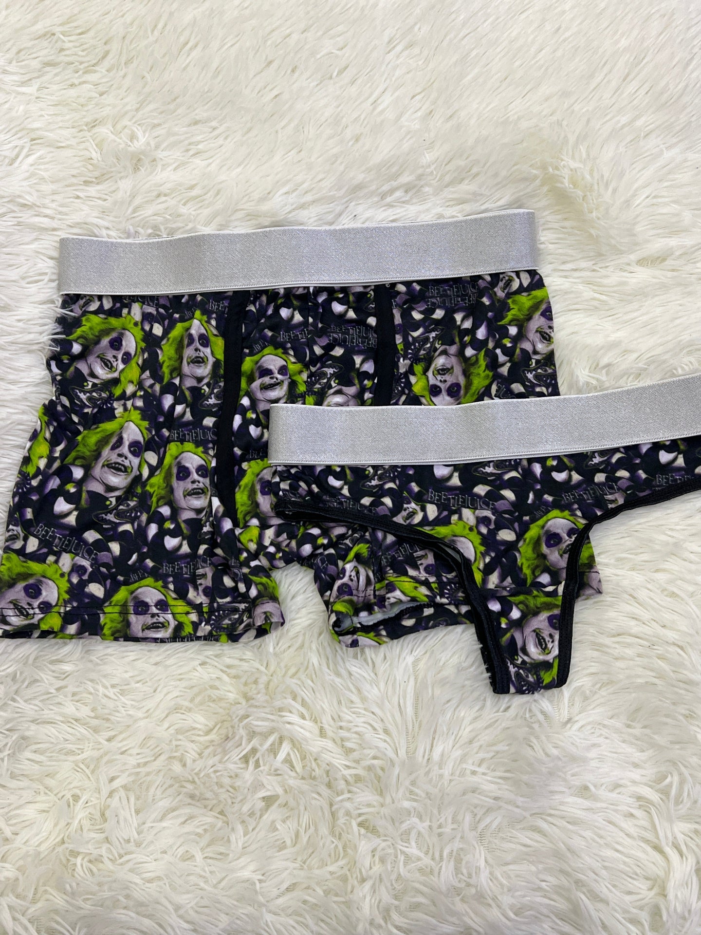 Beetlejuice boxer con tanga xl