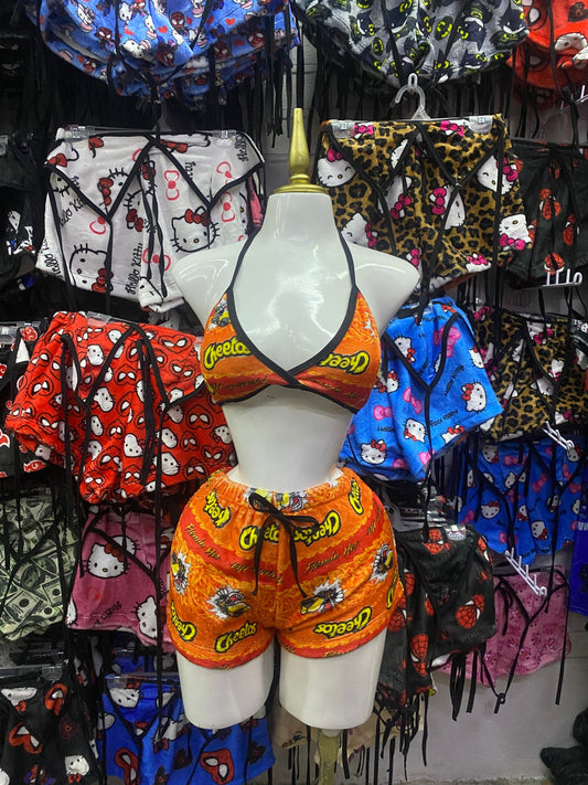 Chetos top con short