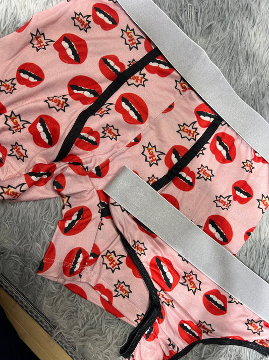 Boca boxer con tanga Unitalla