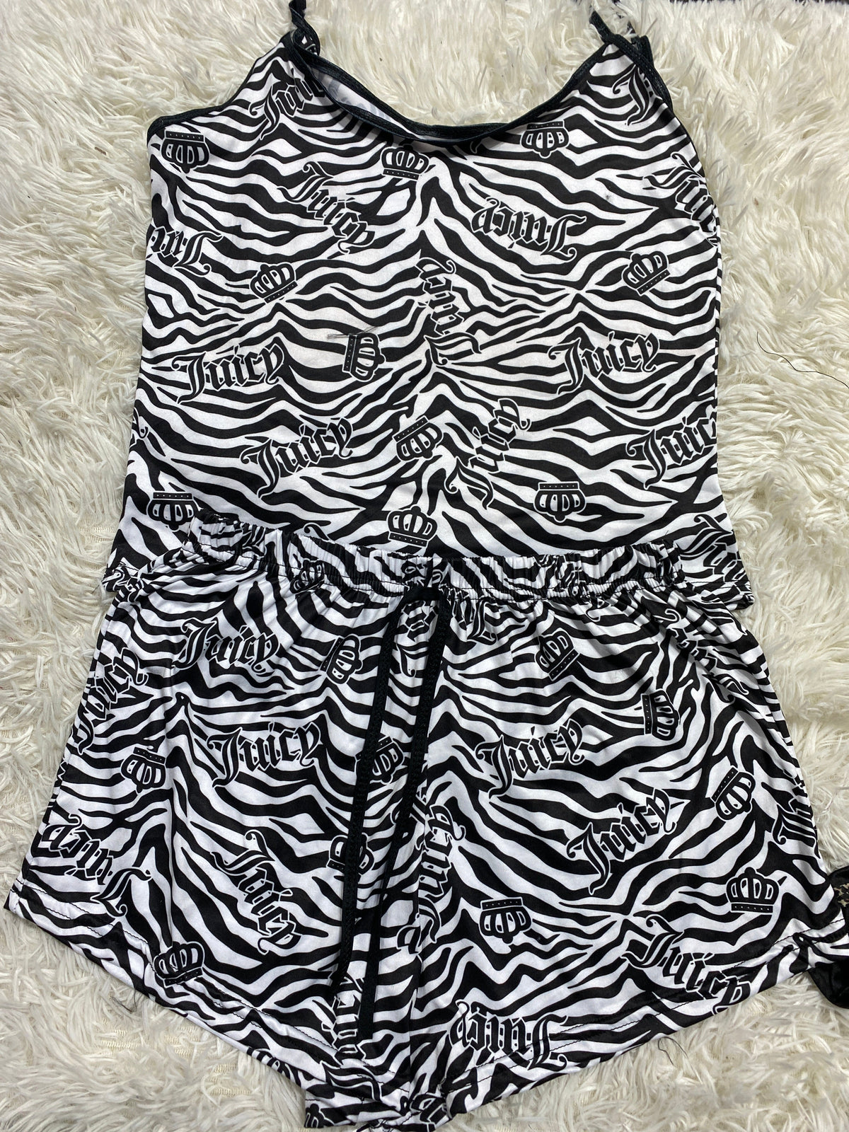Juicy zebra Unitalla Blusa Con Short brush