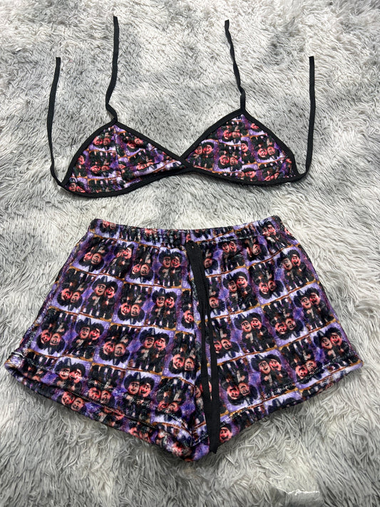 Julian Alvarez  Top con short unitalla de afelpad