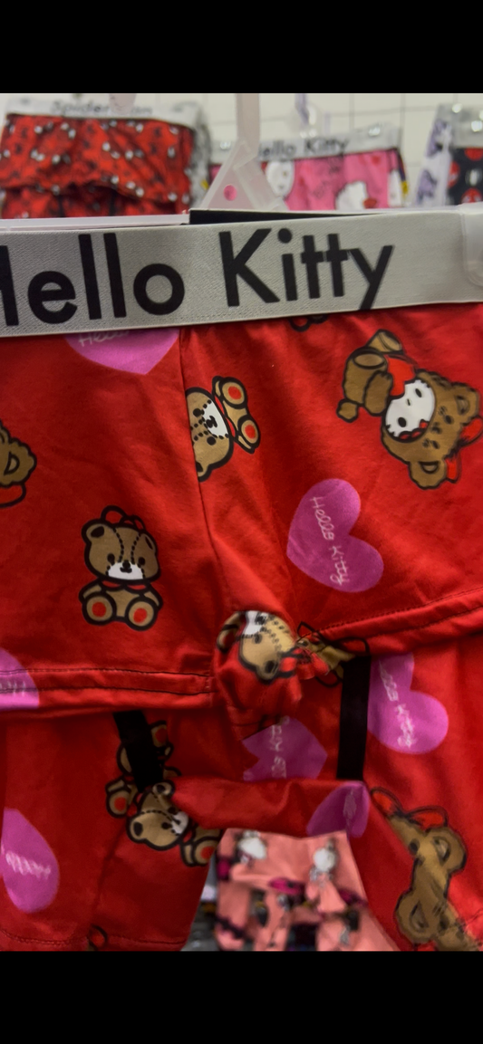 Hello Kitty Peluche Rosa Duo Unitalla Con boxer