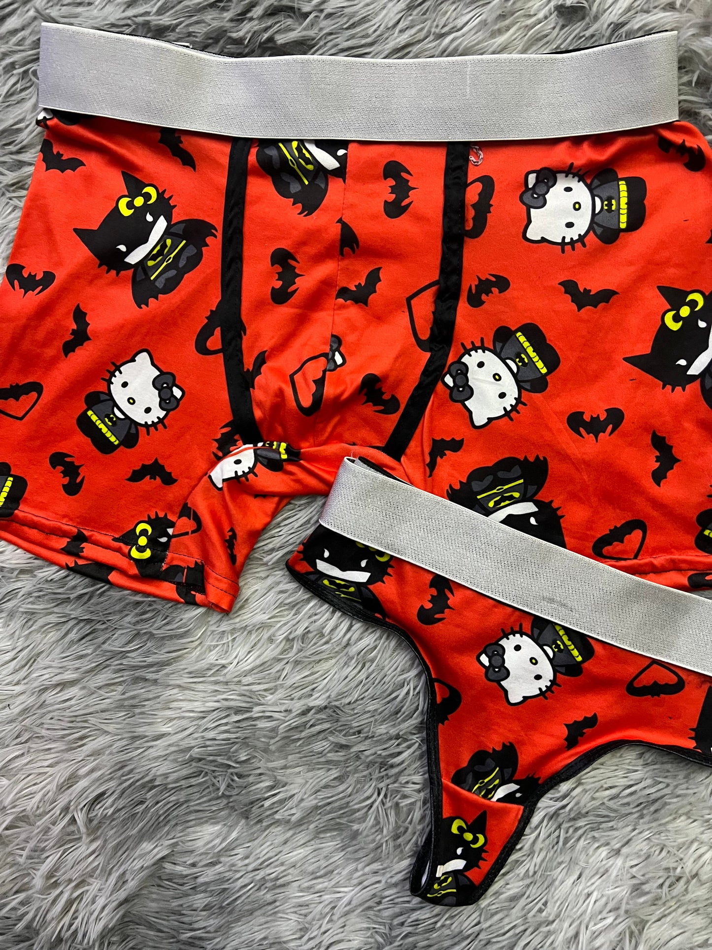 Hello Kitty Batman Red duo unitalla con tanga