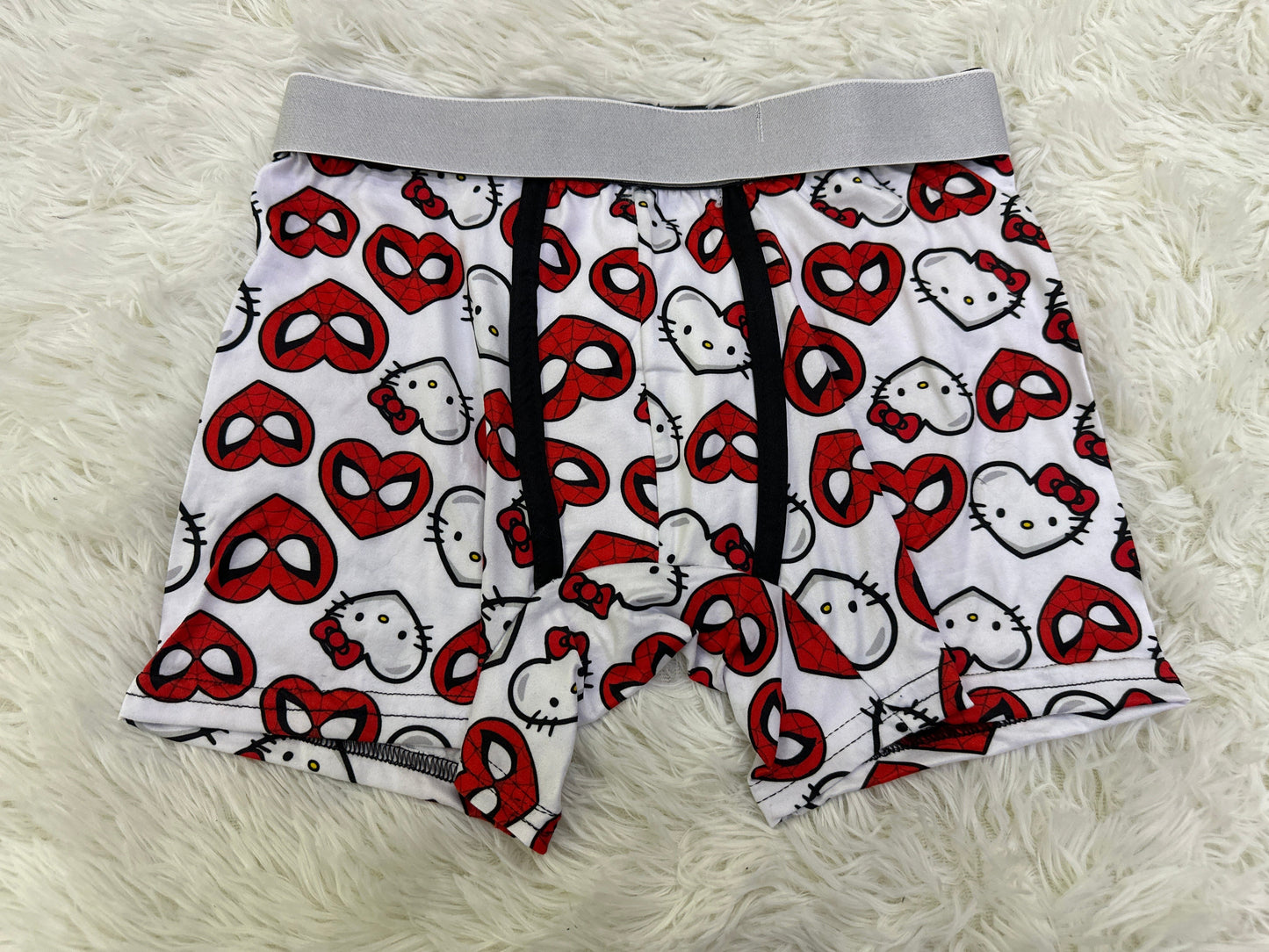 Spider Man Print Short Rojo duo short con top