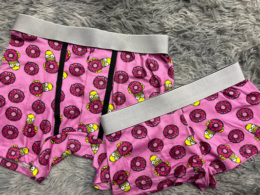 Homero donas rosas duo con boxer