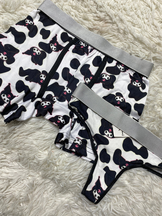 Kuromi vaquita duo unitalla con tanga