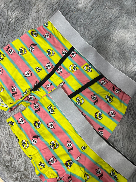 Bob Esponja Y Patricio Rayas Dúo Con Boxer