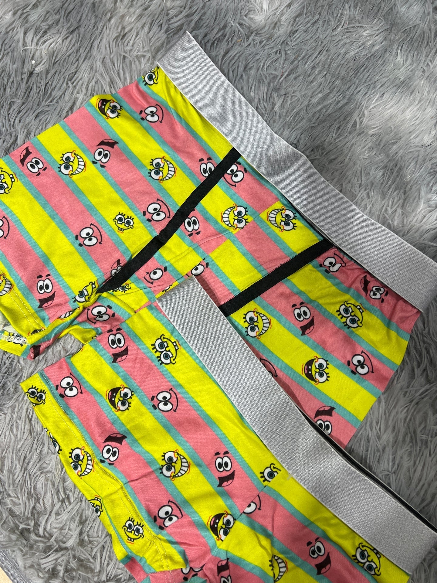 bob esponja y patricio rayas dúo con boxer xl