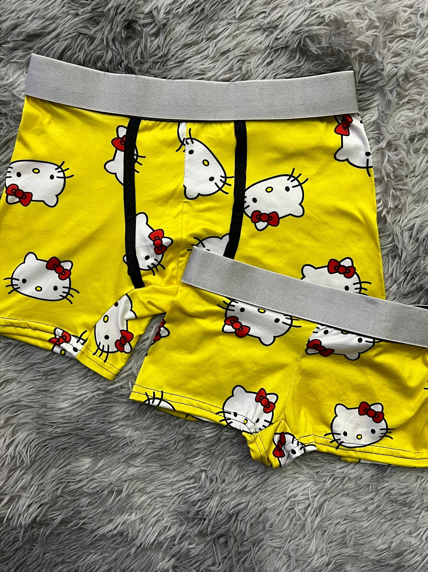 Kitty Faces Amarillo Duo Unitalla Con boxer.