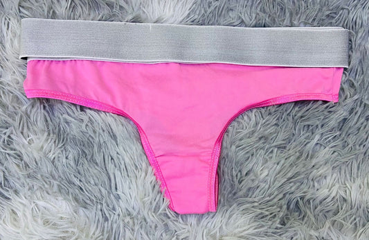 Tanga para dama en colores lisos.