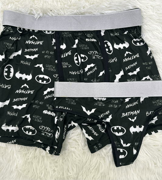 Batman arkam city matching couples underwear XL - Fundies