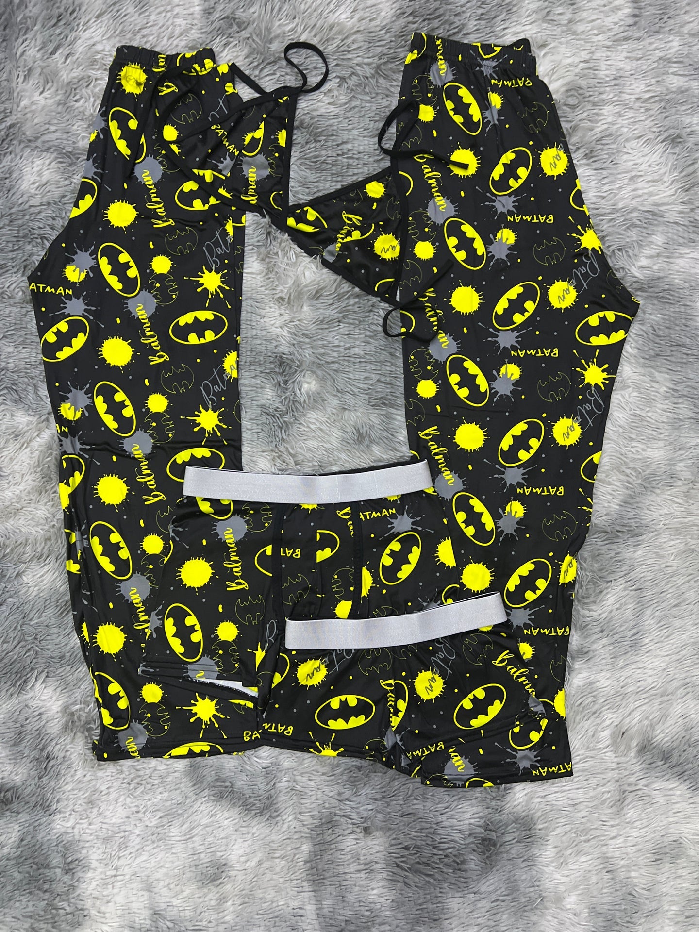 Batman comic 5 piece pajama set 🦇🌙