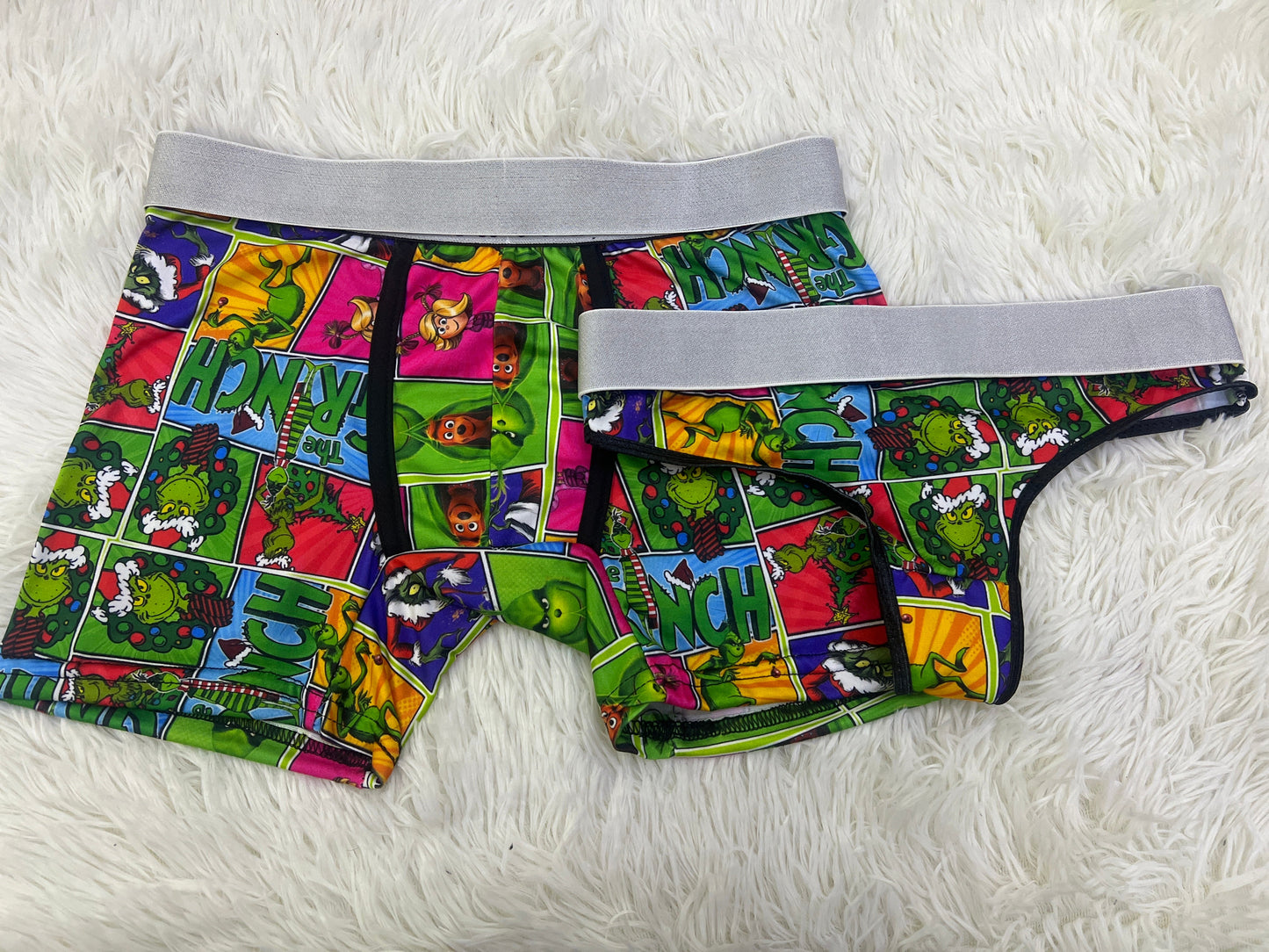 Grinch Verde duo unitalla con tanga