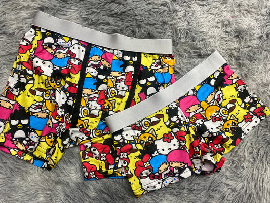 Hello kitty y sus amigos duo de boxer XL