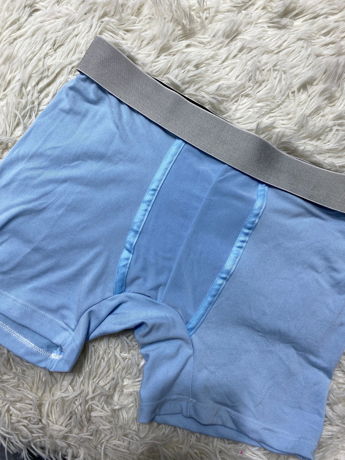 Boxer de caballero azul cielo