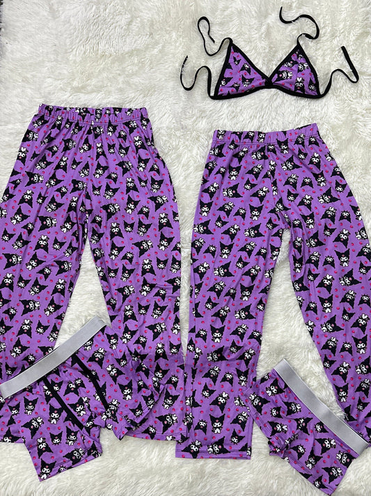 Kuromi fresa pijama 5 piezas
