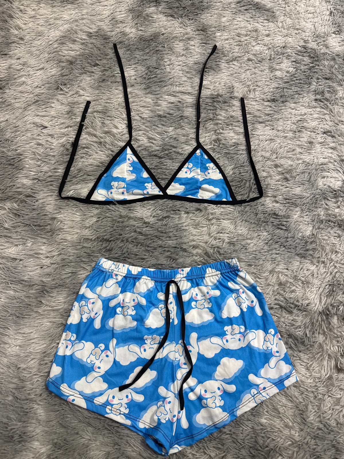 Cinnamorol Top Con Short Unitalla De Brush
