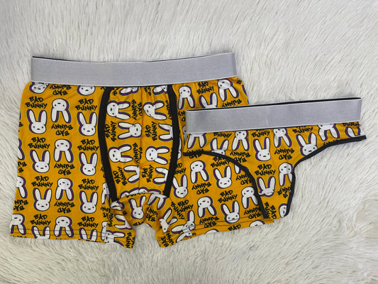 Bad Bunny Print Multicolor Duo XL