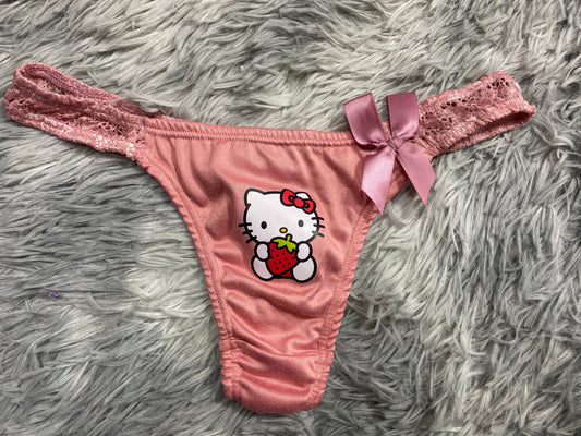Hello Kitty Color Melon Tanga De Dama Gruesa