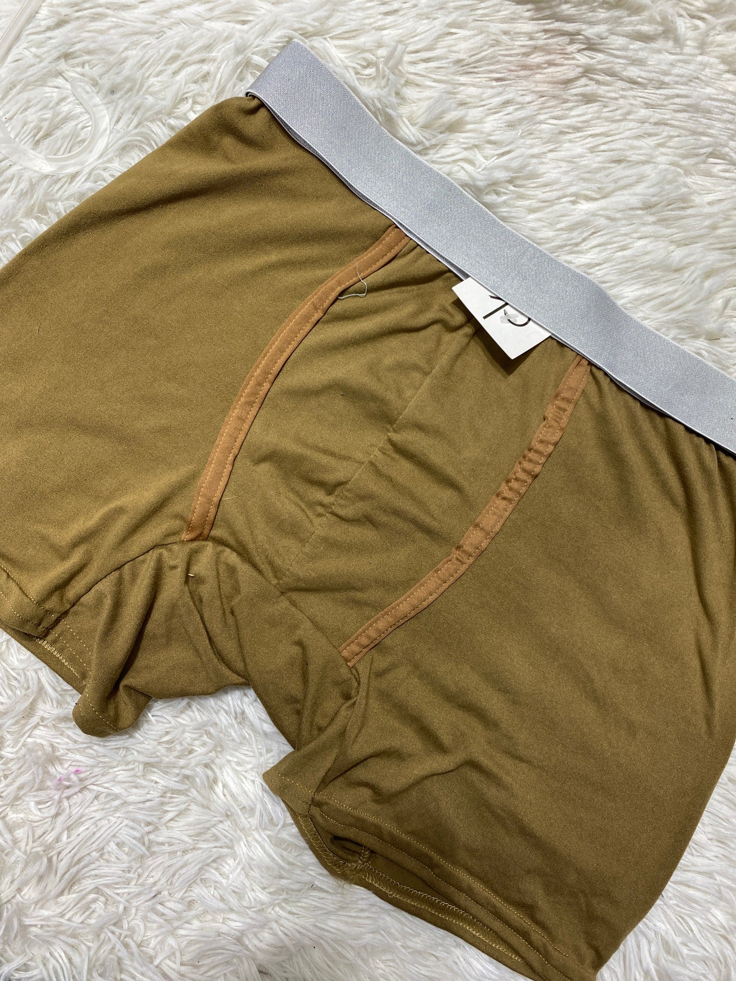 Boxer de caballero XL color cafe caqui
