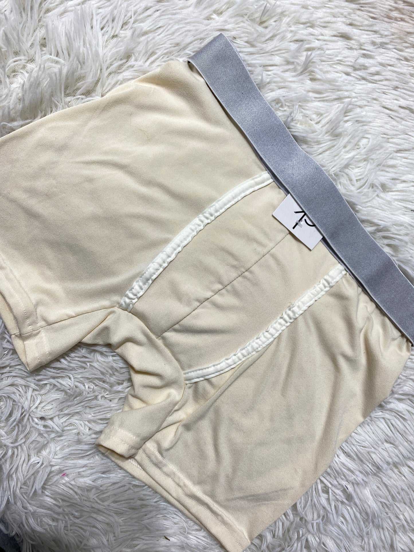 Boxer de caballero color beige